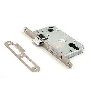 Врезной замок Apecs 5300-NI (никель) под цилиндр. механизм; ?>