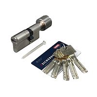 Цилиндровый механизм ABUS BRAVUS 3500 MAGNET MX PRO 90мм (60/30В) ключ/вертушка NI (матовый никель)