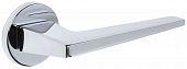 Дверная ручка Extreza Hi-Tech Slim ALIOT 129 R16 круглое основание F04 (полированный хром)