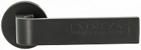 Дверная ручка Extreza Hi-Tech Slim SOUND 106 R12 круглое основание F22 (черный матовый)