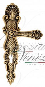 Дверная ручка на планке Venezia Fenice CYL под цилиндр PL92 (франц. золото); ?>