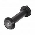Дверной глазок Fuaro DVZ4 16/180/70x130 (оптика пластик угол обзора 180) BL-24 (черный)