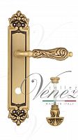 Дверная ручка на планке Venezia Monte Cristo WC-4 сантехническая PL96 (франц. золото)