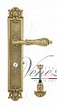 Дверная ручка на планке Venezia Monte Cristo WC-4 сантехническая PL97 (полир. латунь)