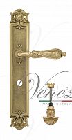Дверная ручка на планке Venezia Monte Cristo WC-4 сантехническая PL97 (полир. латунь)