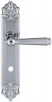 Дверная ручка на планке Extreza Annet 329 WC сантехническая PL02 (полированный хром) F04
