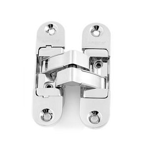 Петля скрытой установки Apecs DH-1130-111*29*6-3D-Z-CR-R (хром) правая до 60кг; ?>