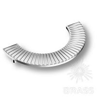 Мебельная ручка BRASS 1193 128MP02 (Глянцевый хром)