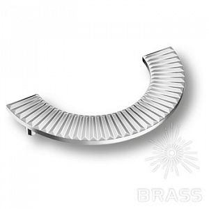 Мебельная ручка BRASS 1193 128MP02 (Глянцевый хром); ?>