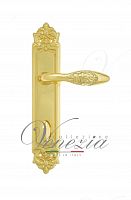 Дверная ручка на планке Venezia Casanova WC сантехническая PL96 (полир. латунь)