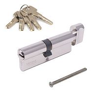 Цилиндровый механизм Apecs SM-85(40/45C)-C-NI (никель) ключ/вертушка