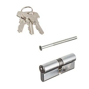 Цилиндровый механизм Vanger IC-80-CR 3 ключа (хром) ключ/ключ; ?>