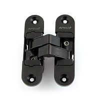 Петля скрытой установки Apecs DH-1130-95*23*5-3D-Z-BL-R (черная) правая до 40кг