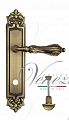 Дверная ручка на планке Venezia Monte Cristo WC сантехническая PL96 (мат. бронза)