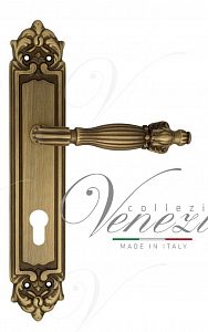 Дверная ручка на планке Venezia Olimpo CYL под цилиндр PL96 (мат. бронза); ?>
