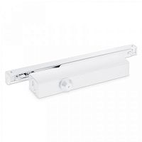 Доводчик со скользящей тягой Notedo DC-045-155 SL+HO+DA+BC до 150кг (белый)