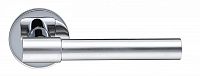Дверная ручка Extreza Hi-Tech Slim NUVO 125 R16 круглое основание F04/F05 (полированный хром/матовый хром)