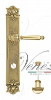 Дверная ручка на планке Venezia Pellestrina WC сантехническая PL97 (полир. латунь)