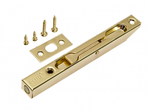 Дверной ригель RENZ R 160 (160мм) SB (золото матовое); ?>
