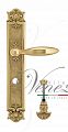 Дверная ручка на планке Venezia Maggiore WC-4 сантехническая PL97 (полир. латунь)