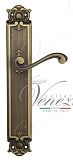 Дверная ручка на планке Venezia Vivaldi PASS проходная PL97 (мат. бронза)
