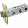 Защелка межкомнатная RENZ L 5-45 plastic B (латунь блестящая) с пластиковым языком