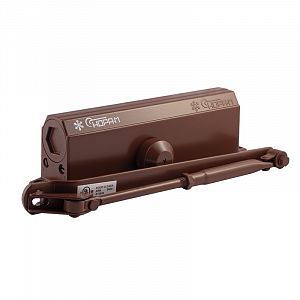 Дверной доводчик НОРА-M 600 5S 180кг (коричневый); ?>