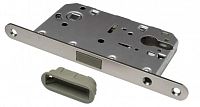 Врезной замок RENZ LBM 5085 PL магнитный под цилиндр SN (никель матовый)