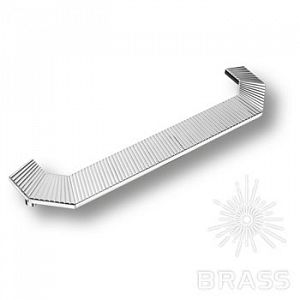 Мебельная ручка BRASS 1213 224MP02 (Глянцевый хром); ?>