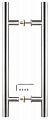 Дверная ручка скоба Fuaro PH-22-25/300-INOX (нержавейка 304)