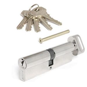 Цилиндровый механизм Apecs SC-100-C-NI (никель) ключ/вертушка; ?>