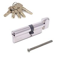 Цилиндровый механизм Apecs SM-85(35C/50)-C-NI (никель) ключ/вертушка
