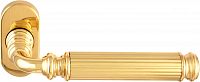 Ручка дверная Melodia мод. Rania (Ranga, Ranja) 290F для профильных дверей (полированная латунь)