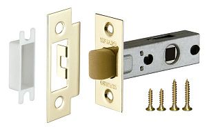 Защелка межкомнатная Fuaro P12-45-25 PLASTIC GP (золото); ?>