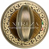 Фиксатор поворотный Extreza WC R06 матовая бронза F03