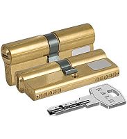Цилиндровый механизм Kale Kilit 164 B 80мм (35/45) N ключ/ключ (латунь)