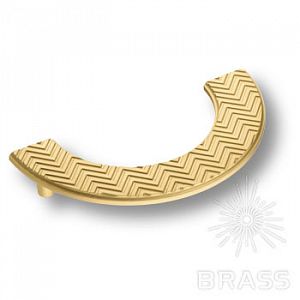 Мебельная ручка BRASS 1198 128MP35 (Матовое золото); ?>