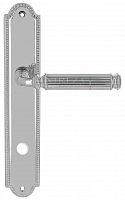 Дверная ручка на планке Extreza Benito 307 WC сантехническая PL03 (полированный хром) F04
