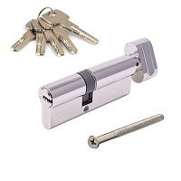 Цилиндровый механизм Apecs SM-80(35/45C)-C-NI (никель) ключ/вертушка
