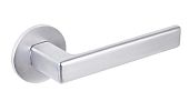 Дверная ручка Tupai 3095 5S RT тонкое круглое основание (матовый хром /96)