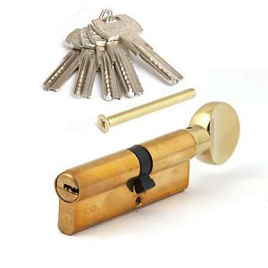 Цилиндровый механизм серии Premier Apecs RT-90(50/40C)-C-G (золото) ключ/вертушка; ?>
