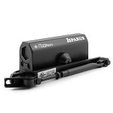 Дверной доводчик НОРА-M 430 ISPARUS 50-120кг (черный)