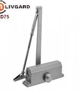 Доводчик Livgard D75 (серебро) до 75кг; ?>