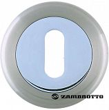 Накладка на ключ буратино Zambrotto L (матовый хром)
